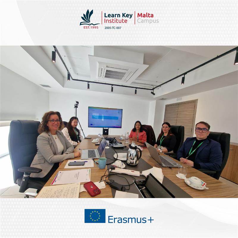Learn Key Institute Strengthens Erasmus+ Collaboration with Malta National Agency