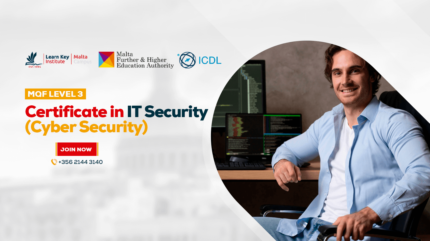 MQF Level 3 Certificate in IT Security (Cyber Security)