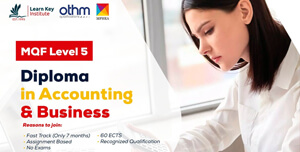 OTHM MQF Level 5 Diploma in Accounting & Business Ofqual no: 603/3809/X
