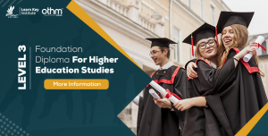 Foundation Diploma For higher Education Studies  Ofqual no: 603/3896/9 comparable to MQF Level 3