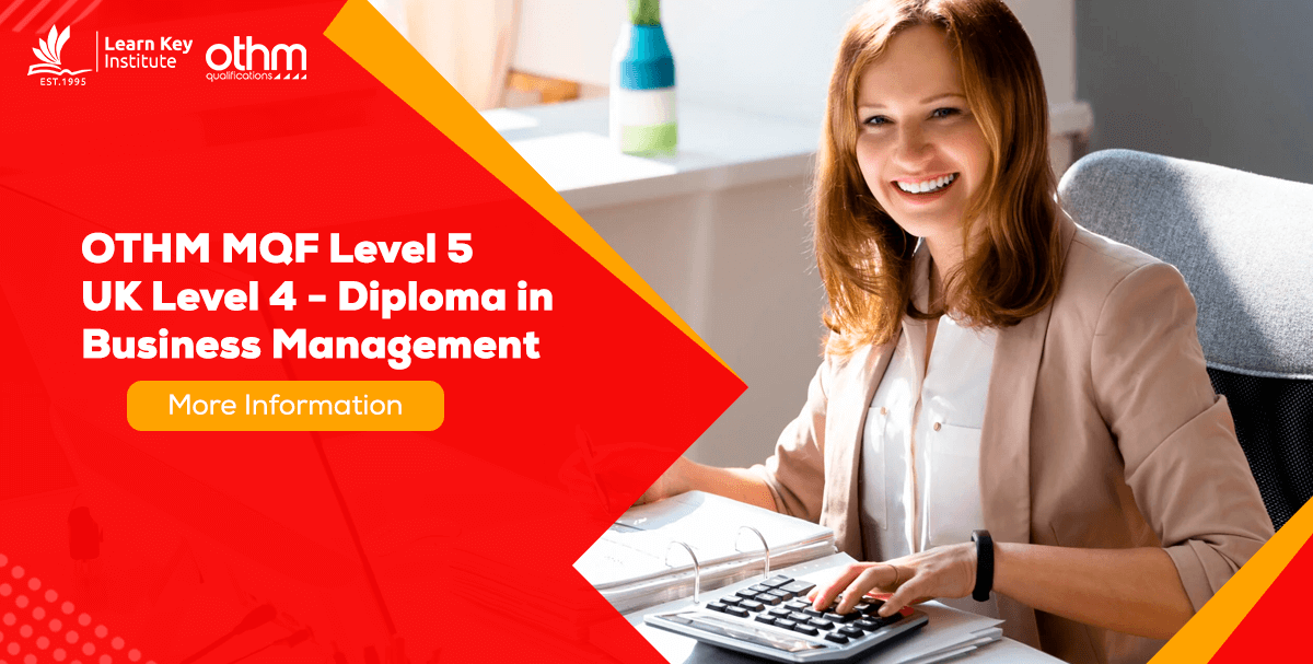 Diploma in Business Management Ofqual no: '610/1527/1' comparable to MQF Level 5 / EQF Level 5 / UK Level 4 'Approved foreign higher education programme.'